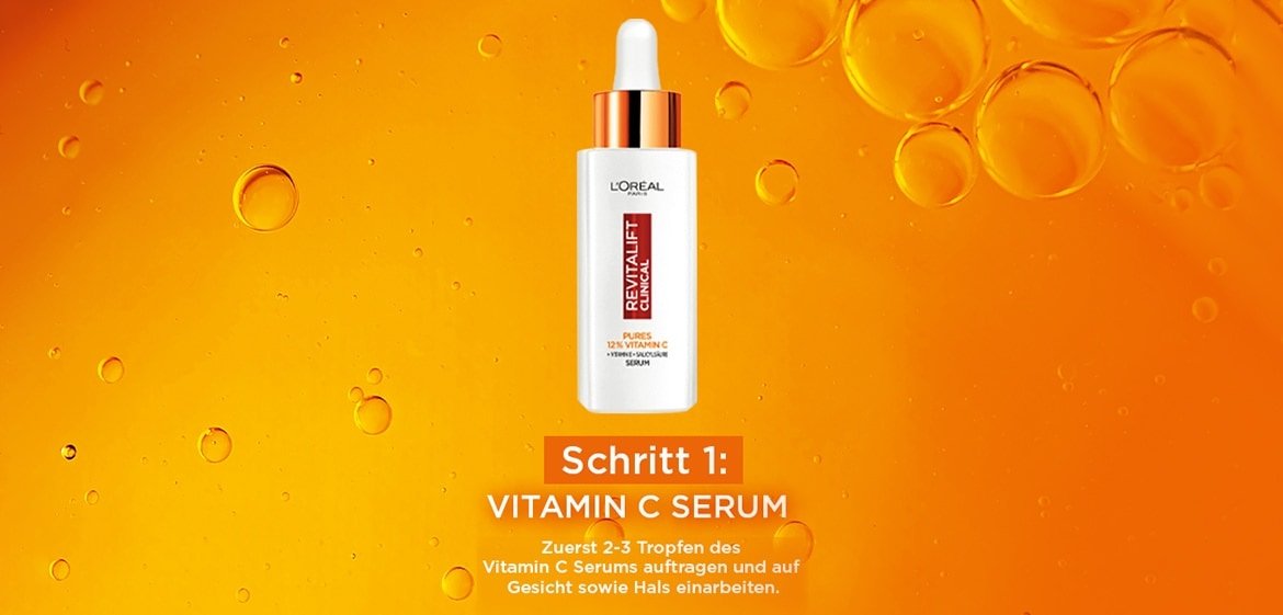 Vitamin C Routine Schritt 1